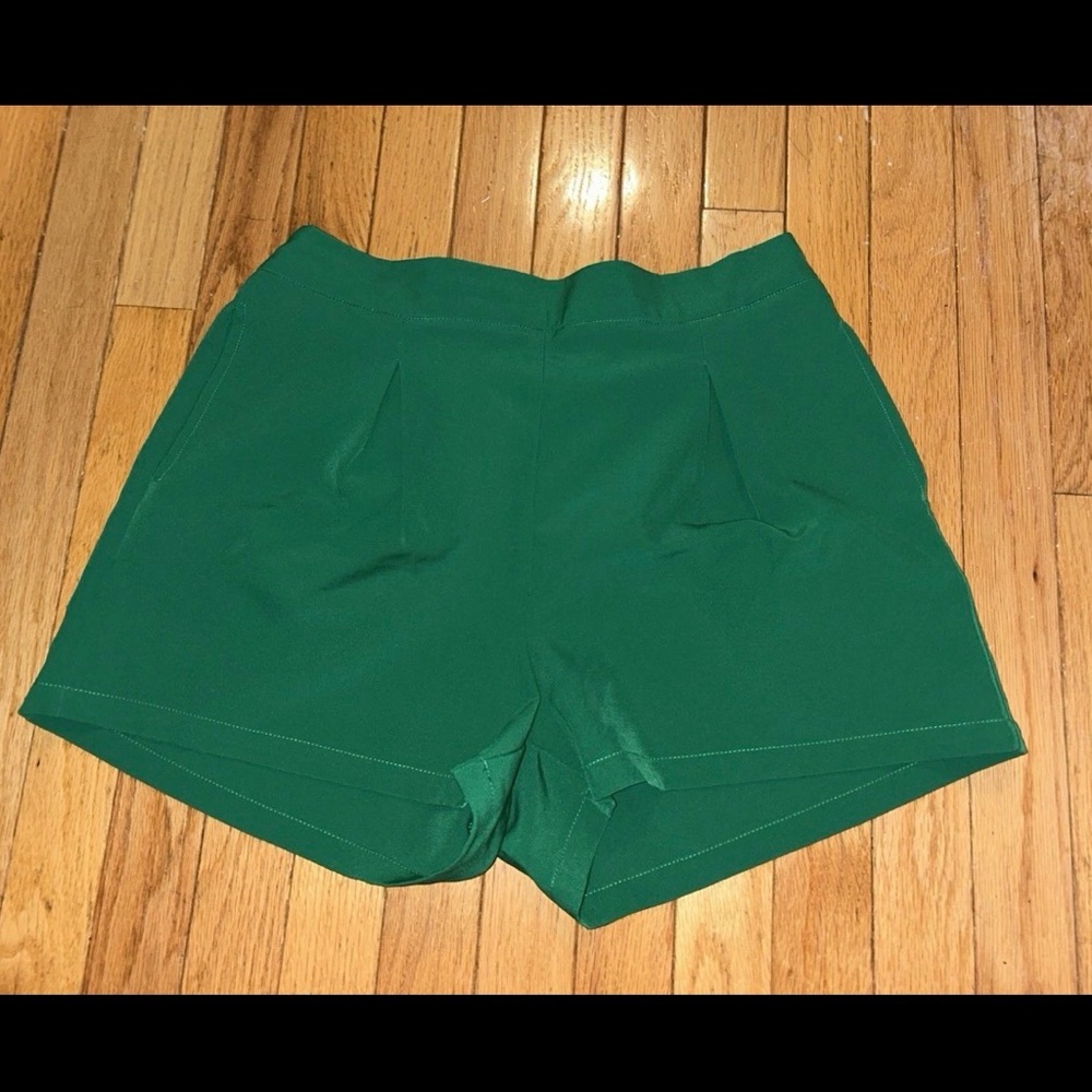 Sincerely Jules Vibrant Green Athletic Shorts